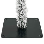 vidaXL Künstlicher Weihnachtsbaum Weiß 76 x 76 x 180 cm