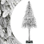 vidaXL Künstlicher Weihnachtsbaum Weiß 76 x 76 x 180 cm