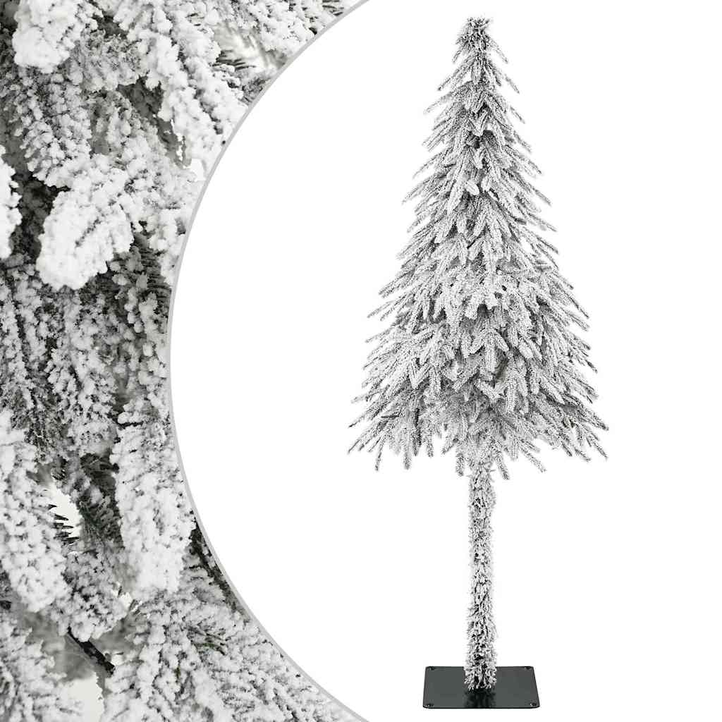 vidaXL Künstlicher Weihnachtsbaum Weiß 76 x 76 x 180 cm