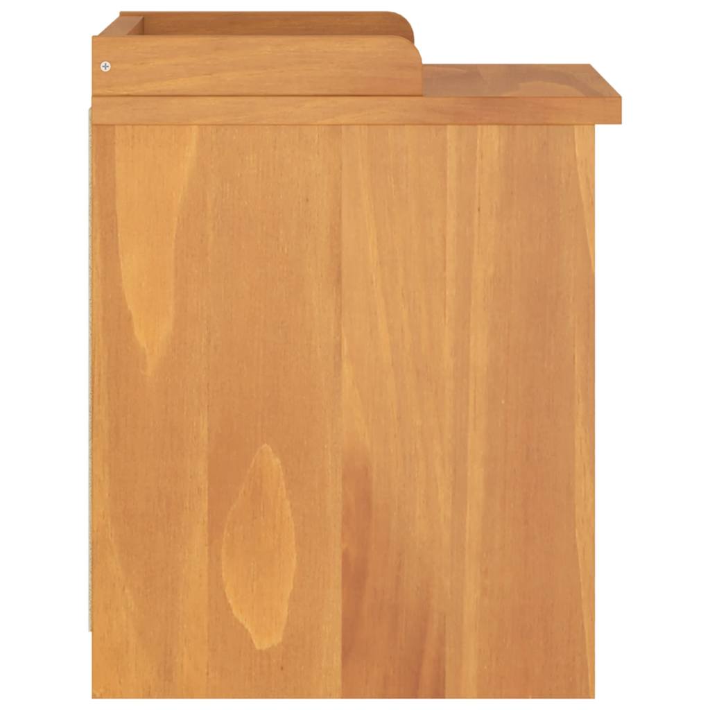 vidaXL Flurbank SANDNES 45x40x50 cm Massivholz Kiefer