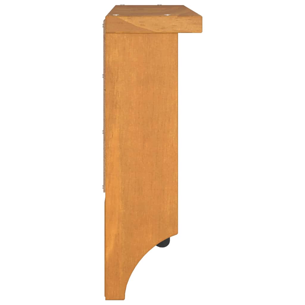 vidaXL Wandgarderobe SANDNES 45x12x35 cm Massivholz Kiefer