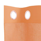 vidaXL Voile Vorhänge mit Ösen 2 Stk. Terrakotta