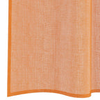 vidaXL Voile Vorhänge mit Stangentaschen 2 Stk. Terrakotta