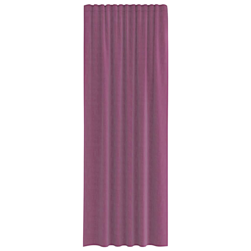 vidaXL Voile Vorhänge mit Schlaufen 2 Stk. Königsblau 140x140 cm