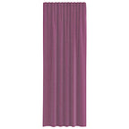 vidaXL Voile Vorhänge mit Schlaufen 2 Stk. Königsblau 140x140 cm