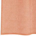 vidaXL Voile Vorhänge mit Schlaufen 2 Stk. Terrakottarot 140x140 cm