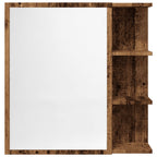 vidaXL Spiegelschrank Altholz-Optik 62,5x20,5x64 cm Holzwerkstoff