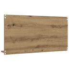 vidaXL Badspiegel mit Ablagen Artisan-Eiche 90x11x45 cm Holzwerkstoff