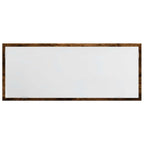 vidaXL LED-Badspiegel Räuchereiche 100x8,5x37 cm Holzwerkstoff