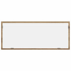 vidaXL LED-Badspiegel Artisan-Eiche 100x8,5x37 cm Holzwerkstoff