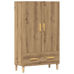 vidaXL Highboard Artisan-Eiche 70x31x115 cm Holzwerkstoff