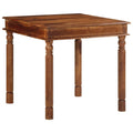 vidaXL Esstisch 80x80x77 cm Massivholz Akazie