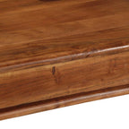 vidaXL Esstisch 80x80x77 cm Massivholz Akazie