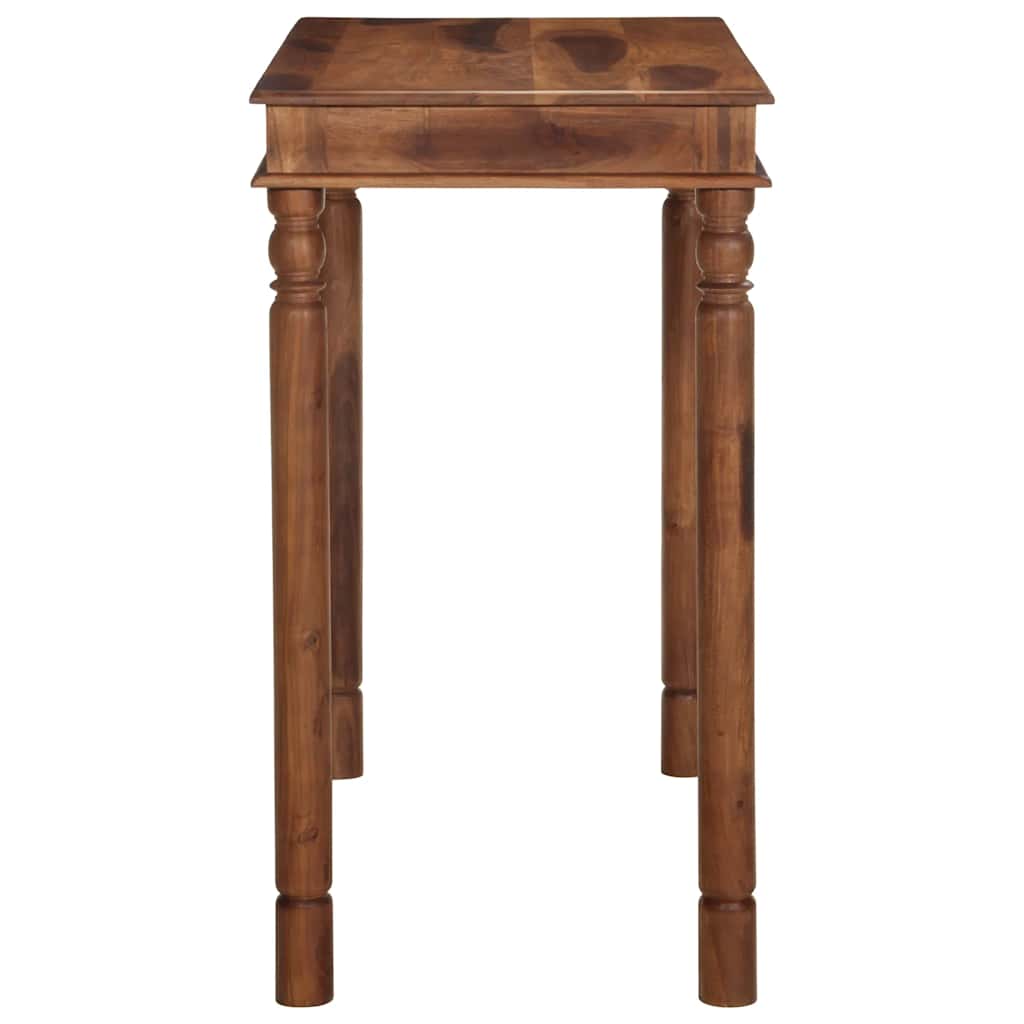 vidaXL Bartisch 120x60x107 cm Massivholz Akazie