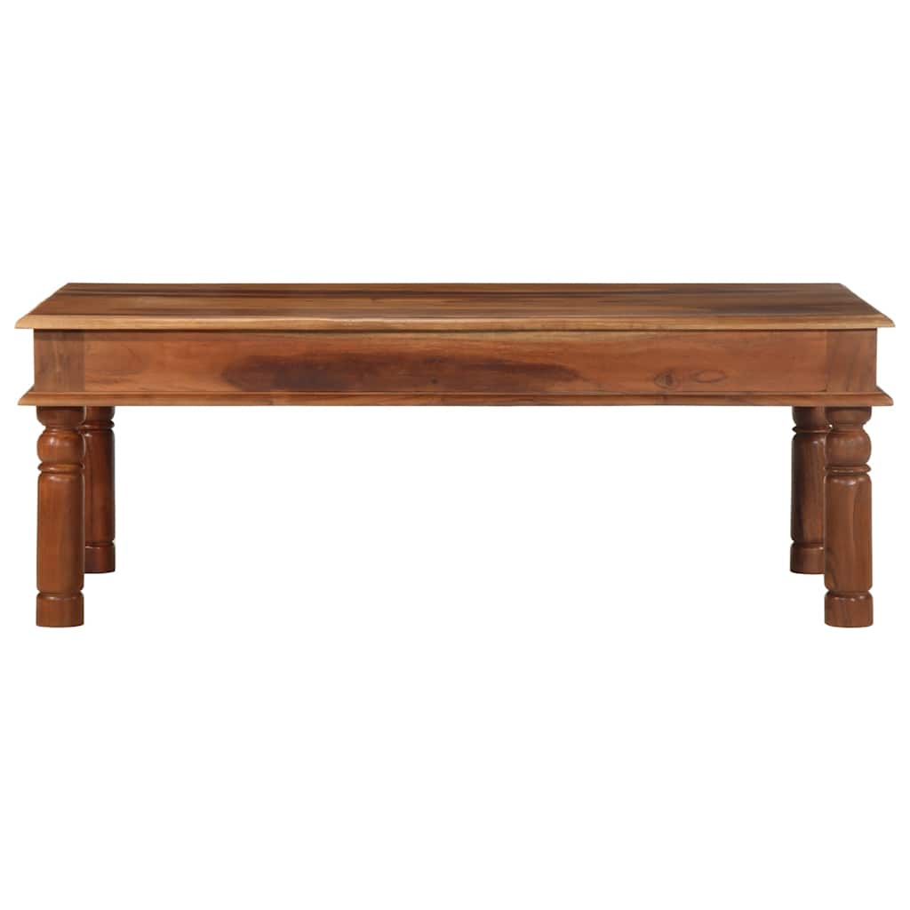 vidaXL Couchtisch 110x60x40 cm Massivholz Akazie
