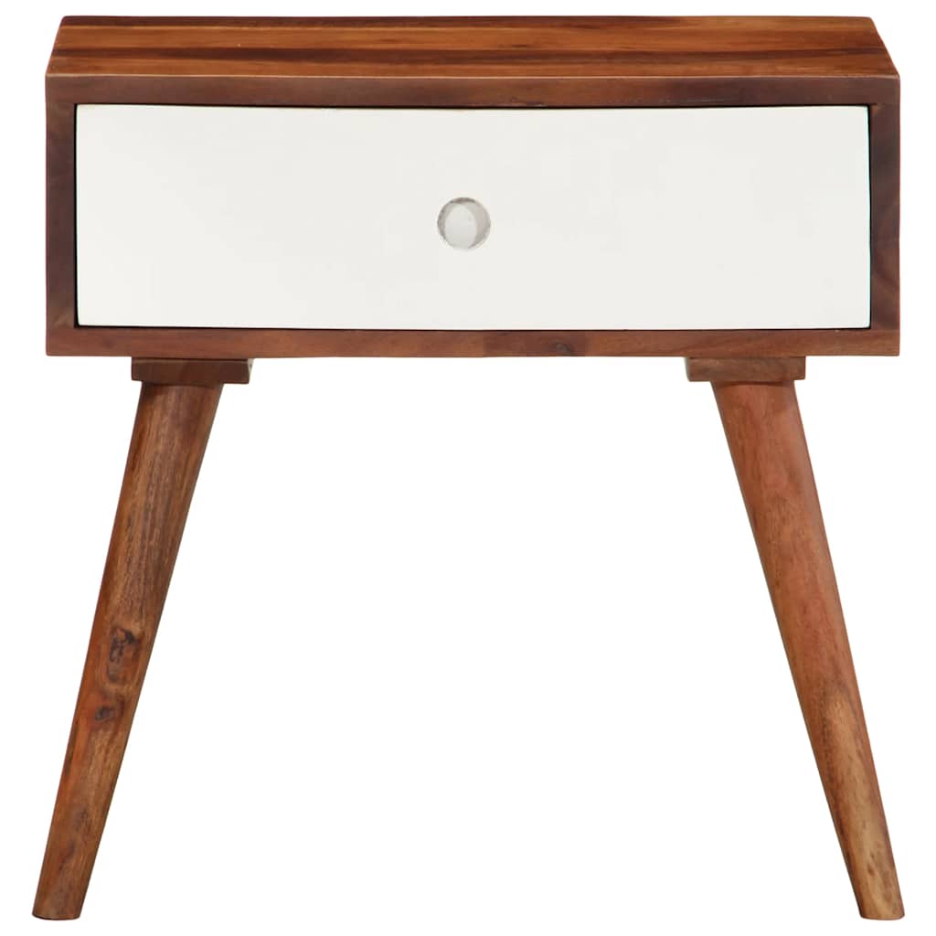 vidaXL Beistelltisch 45x30x45 cm Massivholz Akazie