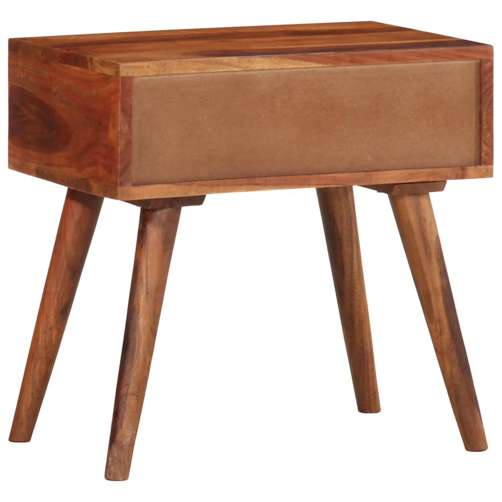 vidaXL Beistelltisch 45x30x45 cm Massivholz Akazie