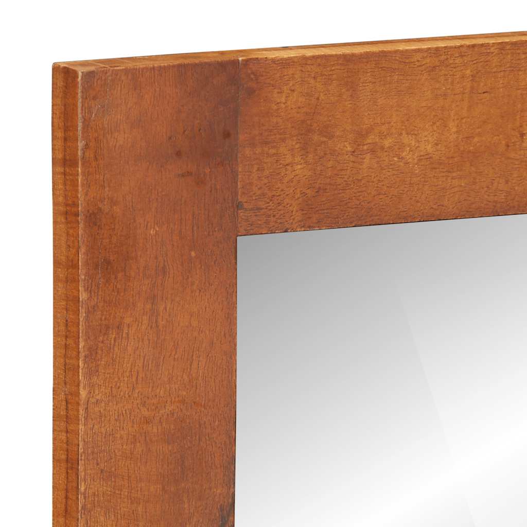 vidaXL Wandspiegel mit Schubladen 60x33x90 cm Massivholz Akazie