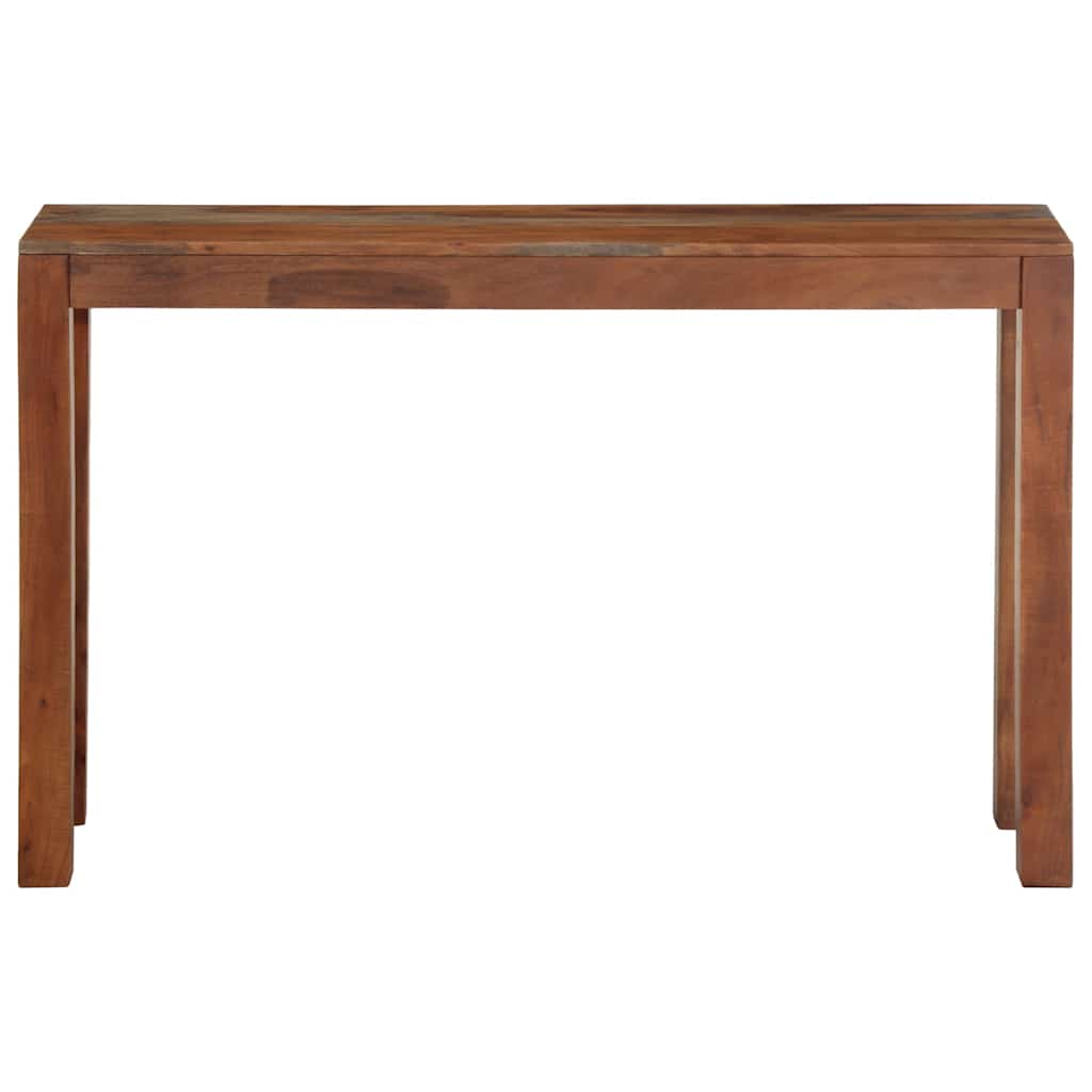 vidaXL Konsolentisch 120x30x76 cm Massivholz Akazie