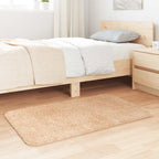 vidaXL Teppich Shaggy Hochflor NAVARRA Beige 60x100 cm Polyester