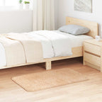 vidaXL Teppich Shaggy Hochflor NAVARRA Beige 60x100 cm Polyester