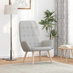 vidaXL Relaxsessel Wolkengrauer Stoff