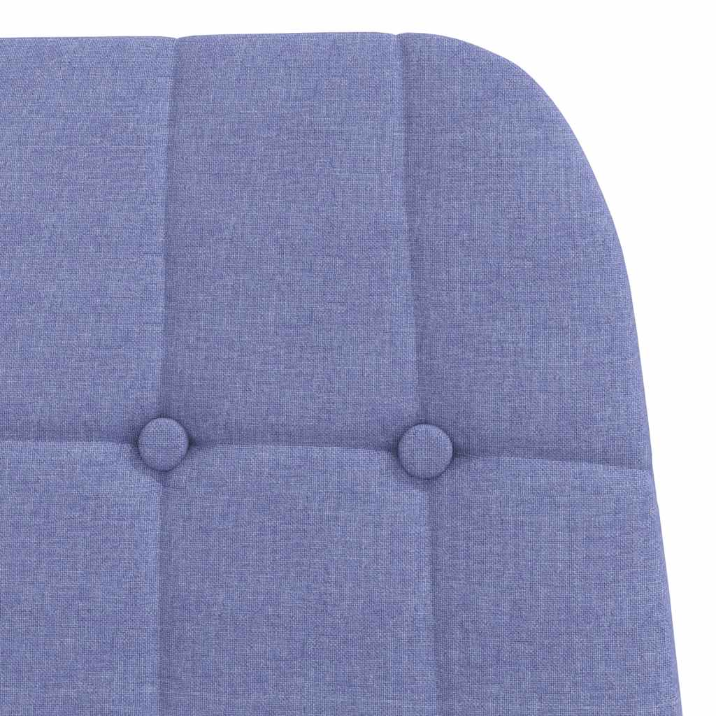 vidaXL Relaxsessel Jeansblau Stoff