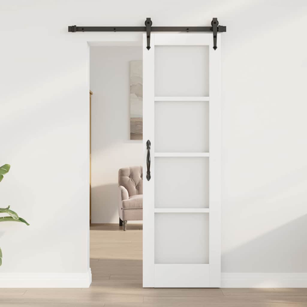 vidaXL Interior Tür ORKDAL Weiß grundiert 61 x 198,5 cm
