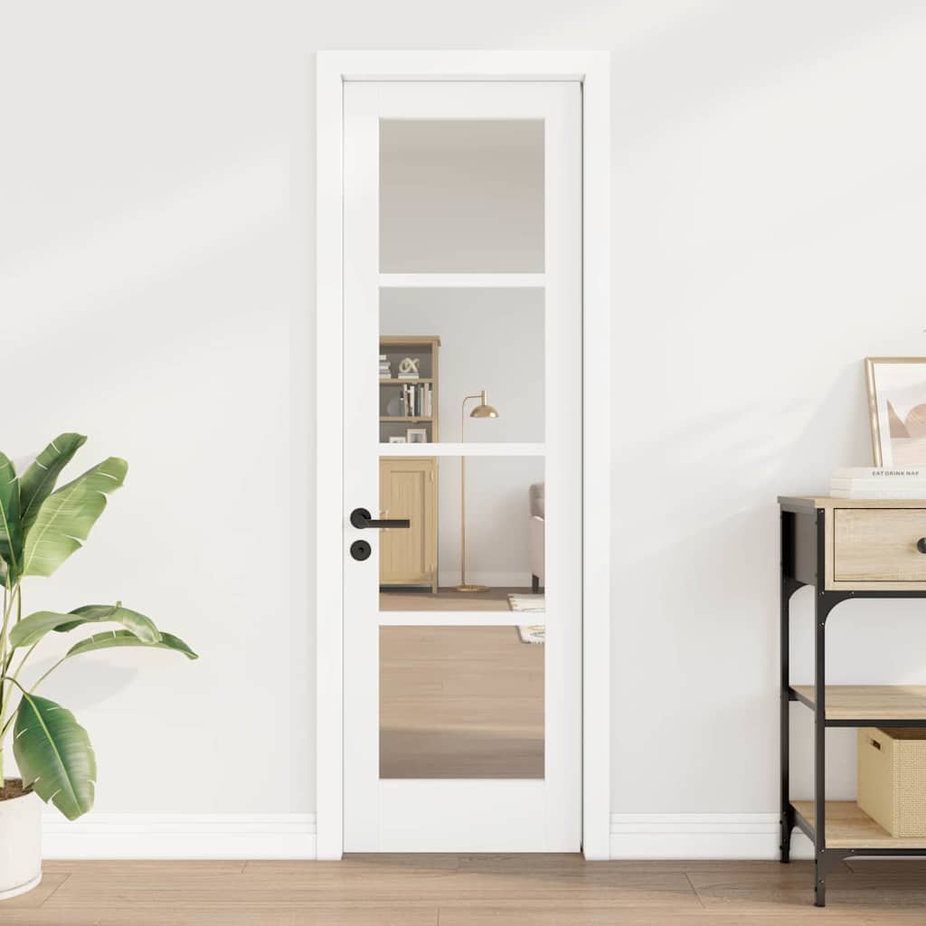 vidaXL Interior Tür ORKDAL Weiß grundiert 61 x 198,5 cm