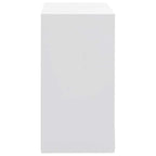 vidaXL Schmuckkästchen 10-lagig mit Uhrenhaltern Weiß 29x20,5x40,5 cm