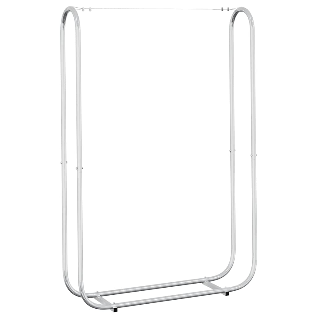 vidaXL Kaminholzregal 100x25x150 cm Stahl verzinkt