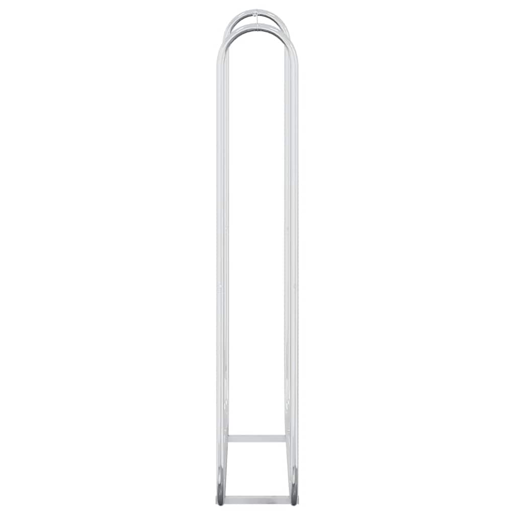 vidaXL Kaminholzregal 100x25x150 cm Stahl verzinkt