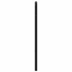 vidaXL Ersatz-Kopfteil Braun Eichen-Optik 75 cm Stahl und Holzwerkstoff