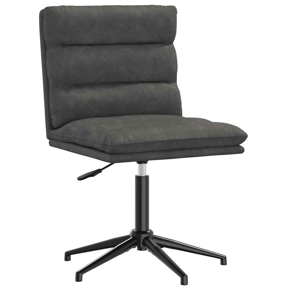 vidaXL Esszimmerstühle 2 Stk. Schwarz Kunstleder