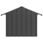 vidaXL Hundehütte mit Dach 85x107x81 cm Verzinkter Stahl