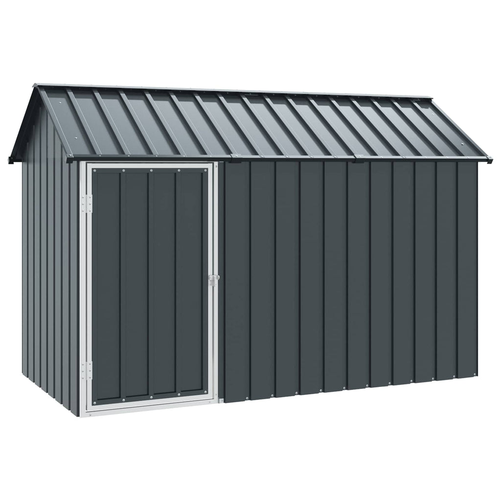 vidaXL Vogelkäfig Anthrazit 215 x 112 x 141 cm Verzinkter Stahl