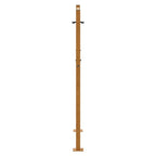 vidaXL Gartentor 100x125 cm Cortenstahl Helles Design