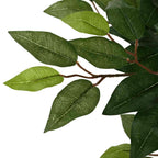 vidaXL Ficusbaum Künstlich 480 Blätter 130 cm Grün