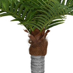 vidaXL Palme Künstlich 15 Blätter 200 cm Grün
