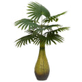 vidaXL Palme Künstlich 9 Blätter 65 cm Grün