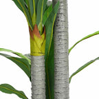 vidaXL Drachenbaum Künstlich 36 Blätter 120 cm Grün