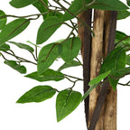 vidaXL Ficusbaum Künstlich 788 Blätter 120 cm Grün