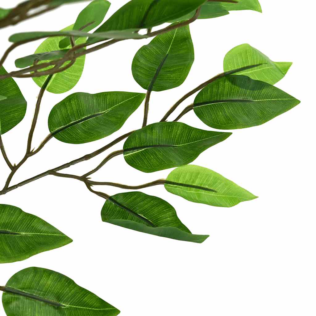 vidaXL Ficusbaum Künstlich 1260 Blätter 200 cm Grün