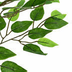 vidaXL Ficusbaum Künstlich 1260 Blätter 200 cm Grün