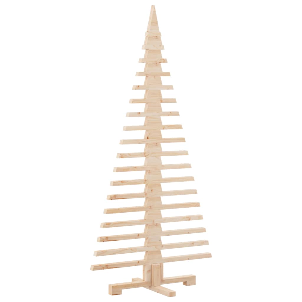 vidaXL Holz-Weihnachtsbaum zur Dekoration 150 cm Massivholz Kiefer