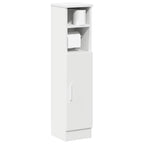 vidaXL Badezimmerschrank mit Rollenhalter Weiß 20,5x22x90 cm