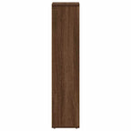 vidaXL Badezimmerschrank mit Rollenhalter Braune Eiche 20,5x20x90 cm