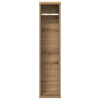 vidaXL Badezimmerschrank mit Rollenhalter Artisan Oak 20,5x20x90 cm