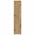 vidaXL Badezimmerschrank mit Rollenhalter Artisan Oak 20,5x20x90 cm