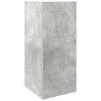 vidaXL Beistelltisch mit Ablage Betongrau 25,5x27x60 cm